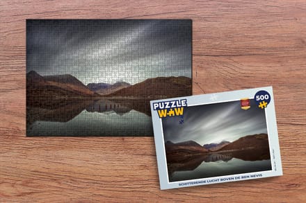 Puzzel Schitterende lucht boven de Ben Nevis - Legpuzzel - Puzzel 500 stukjes