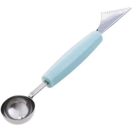 Multifunctionele Fruit Schil Lepel Mango Vlees Separator Snijder Keukengadgets Fruit Watermeloen Snijden Graven Gadgets white