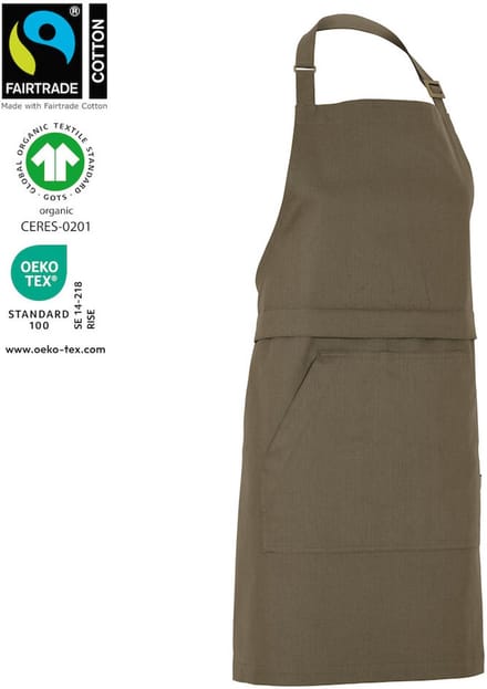 Cottover COMBI SCHORT - GOTS GECERTIFICEERD 141049 - Olijfgroen - One size