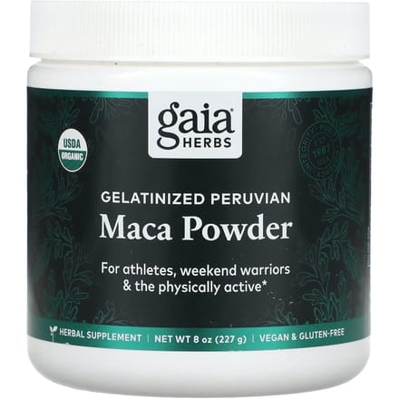 Poudre de maca gélatinisée, Gaia Herbs, 227 g (227g)