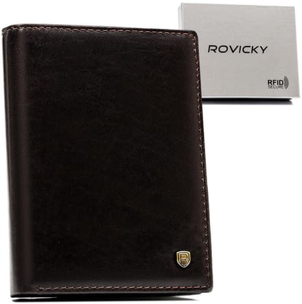 Rovicky N575-RVT - Leren Herenportemonnee - RFID Bescherming