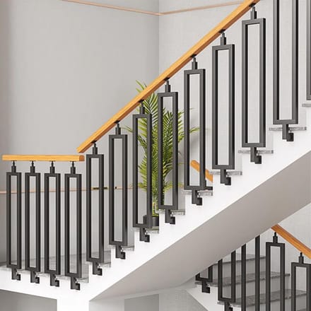 Trapleuning Spindel - Balustrade Paal - Veilige Trap - Draaibare Bevestiging - 95 cm
