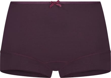 RJ Pure Color Dames Short Aubergine S