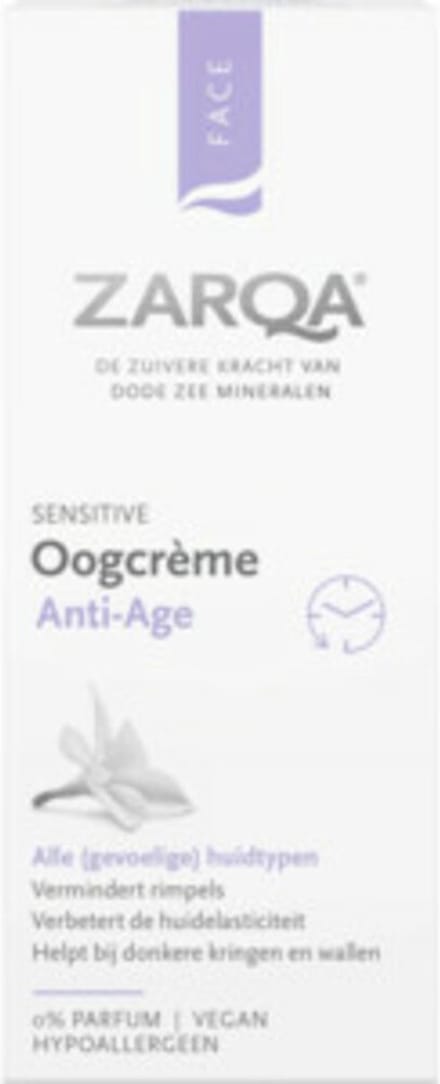 ZARQA Oogcrème Anti-Age - 15ml - Verbetert de huidelasticiteit