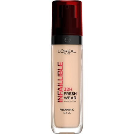 L’Oréal Paris Infaillible 32HR Fresh Wear Foundation - 132 - Langhoudende Foundation met SPF 25 en Vitamine C - 30ML