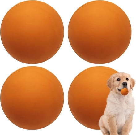 Squashballen - Hoge elastische bal - Sporten - Hoge zichtbaarheid - 60 mm - Oranje