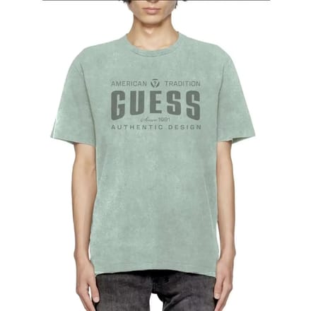 Guess M5gi27kbw41 T-shirt Met Korte Mouwen Grijs 2XL Man