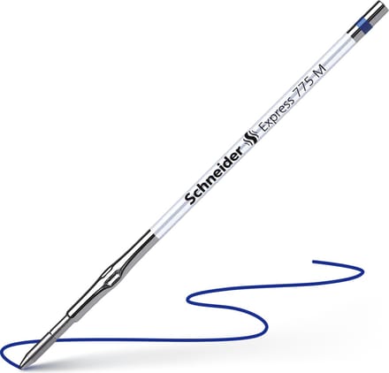 Schneider balpenvulling - Express 775 - penpunt M - blauw - S-7763