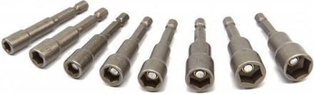 HBM 8 Delige Magnetische Dopsleutelset met HEX opname