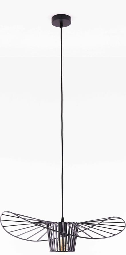 Hanglamp Wave zwart 60 cm Vertigo stijl E27