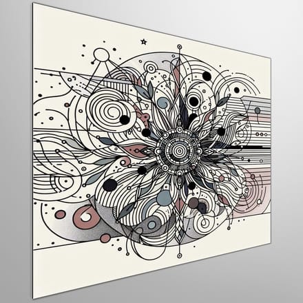 Kunstprint | Wanddecoratie | Dibond | 60 × 60 cm