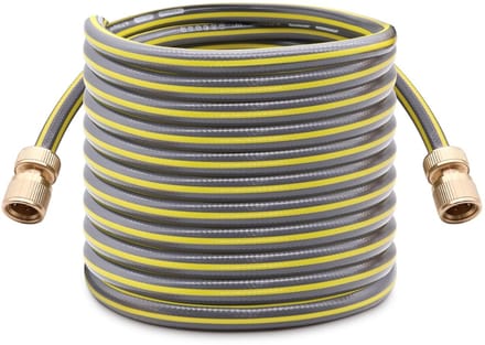Dailygoods- Tuinslang 5 meter - Flexibele Slang - Messing Connectoren - Knikbestendig - Tuinslanghouder - Perfect voor Besproeien - Waterslang