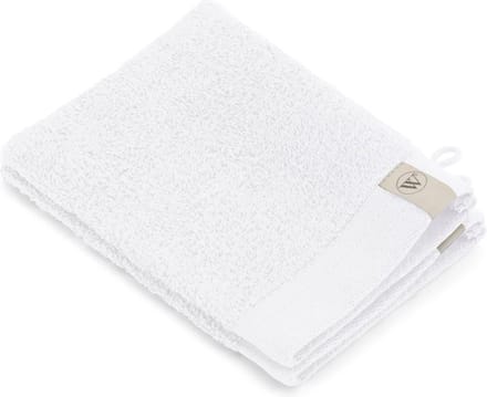 Walra Washand Soft Cotton - 2x 16x21 - 100% Katoen - Wit