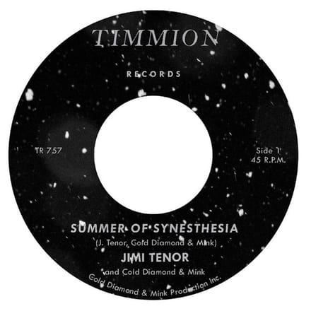 Jimi Tenor & Cold Diamond & Mink - Summer Of Synesthesia (7" Single)