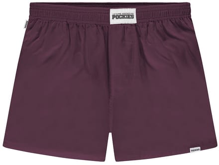 Pockies heren wijde boxershort um paars