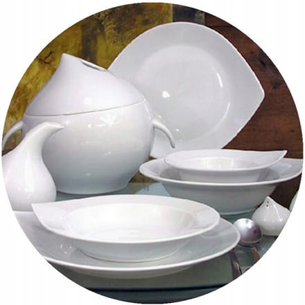 Chodzież Diepe Porseleinen Kom 24cm - Wit