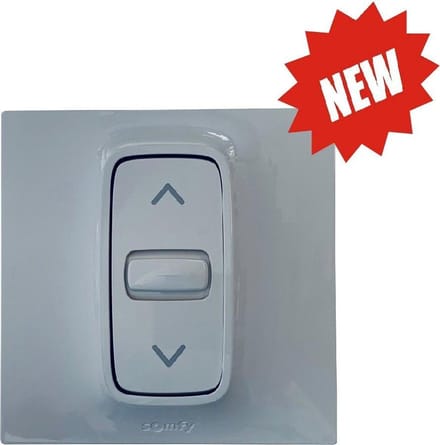 Somfy Inbouw drukknop Inis Keo met vast nulpunt