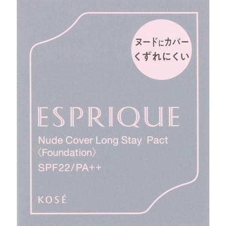 Kose - Esprique Nude Cover Long Stay Pact SPF 22 PA++ OC-410 Refill