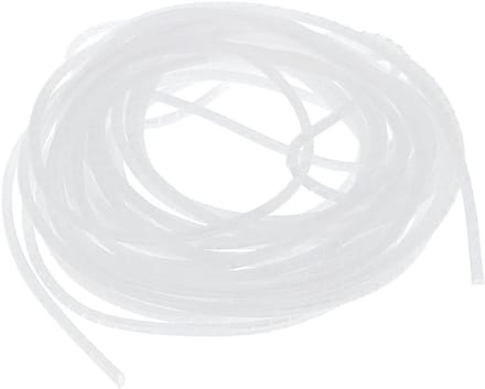 Kabel Organizer - Snoer Beschermer - Kabel Bundelen - Flexibel Spiraalontwerp - 4mm 10 Meter - Wit