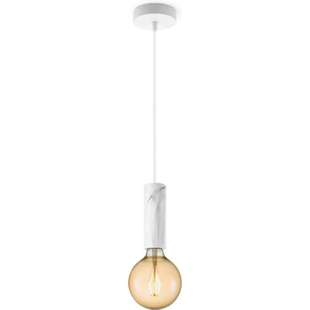 Home sweet home hanglamp Saga marmer Globe g125 - amber