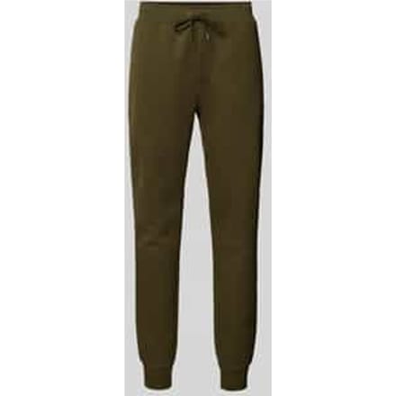 Regular fit sweatpants met katoen