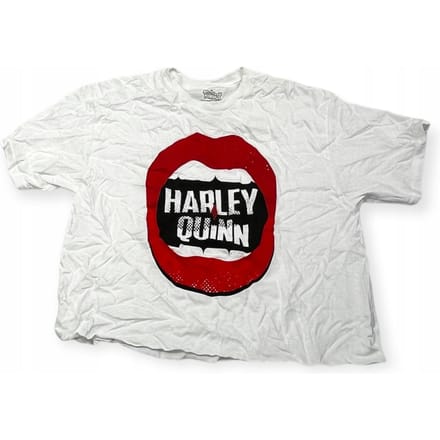 Crop top damski Spencer's THE SUICIDE SQUAD M white