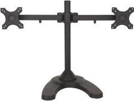 Monitorbeugel 2 schermen 13 tot 27 inch - Standaard L21