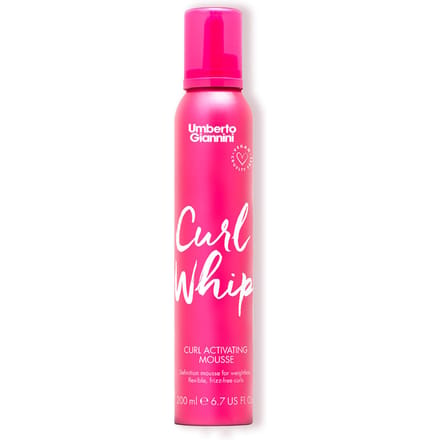 Umberto Giannini Krulstyling Curl Whip Activating Mousse Schuimmiddel Unisex 200 ml