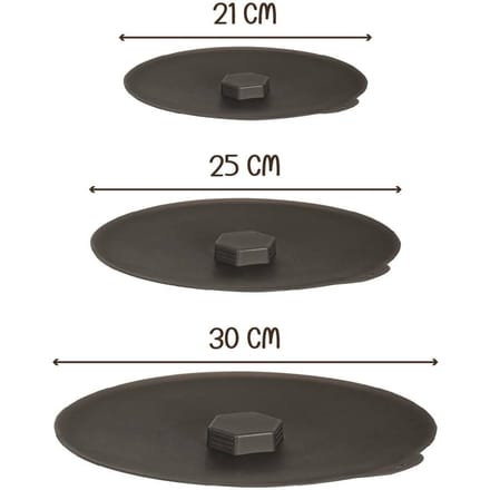 Set van 3 universele deksels Terrance | Hermia