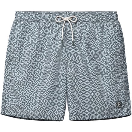 Shiwi Heren Zwemshort MIKE 7" Print Groen - Maat L