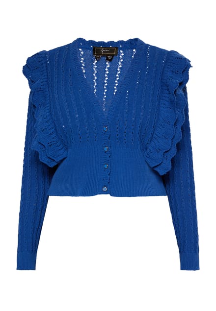 Faina Vest Dames KONING BLAUW