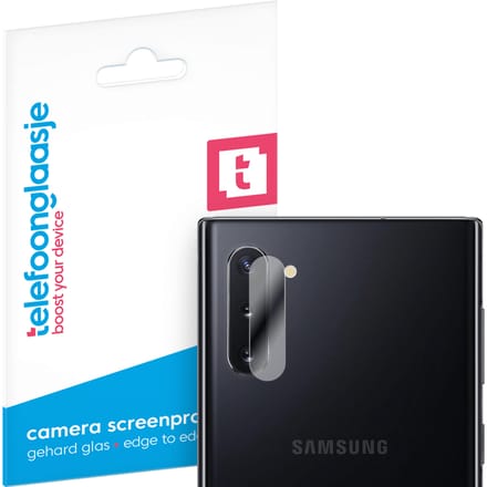 Samsung Galaxy Note 10 camera lens screenprotector gehard glas