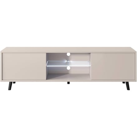 Selsey Lefyr - TV-meubel 140 cm - Grijs beige