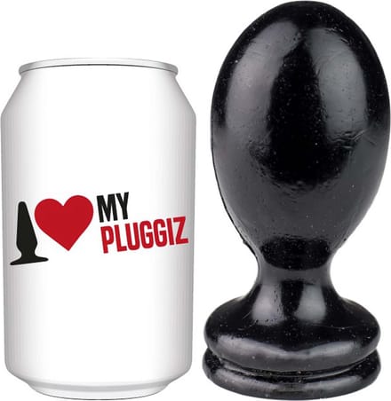 Gangbangster - Buffer - Dildo - 11 x 5,7 cm - PVC - Zwart