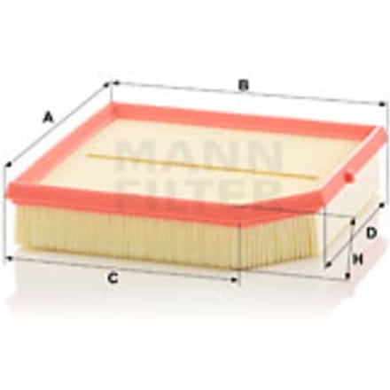 Luchtfilter MANN-FILTER C 24 051/1