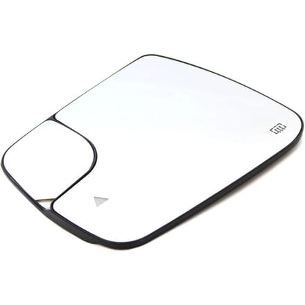 Passagierszijde Links Verwarmd Dodehoekspiegelglas Vervanging voor Dodge Ram DT 2019 2021 gray