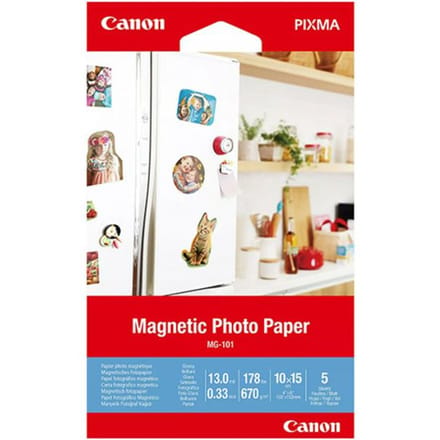Canon Papier MG-101 / 3634C002 Magnectic 10x15cm - 5 sheets
