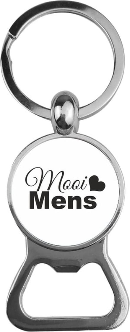 Bieropener Glas -  Mooi Mens