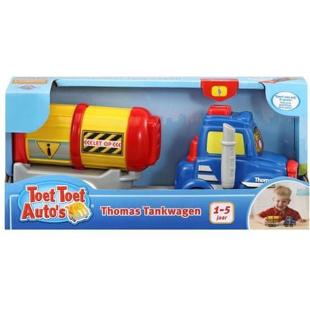 VTech Toet Toet Auto's Thomas Tankwagen - Speelgoed Auto - Educatief Baby Speelgoed - Cadeau - 1 tot 5 Jaar