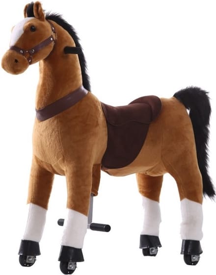 Kids-Horse Rijdend Speelgoed Paard - Melchoir TB-2007M - Bruin