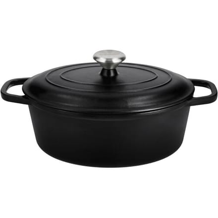 SILVERCREST Gietijzeren braadpan, Ø29 cm (Zwart)