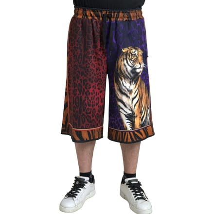 Tijgerprint Zomer Shorts