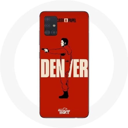 Coque - MANIACASE - Samsung Galaxy A51 - La Casa De Papel - Souple - Rouge