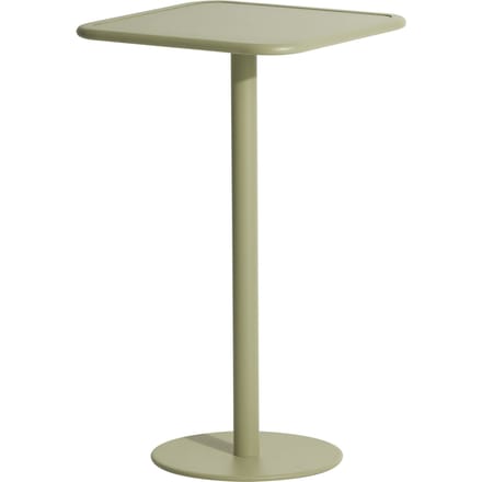 Petite Friture Week-End High Table - jade groen - hoekig