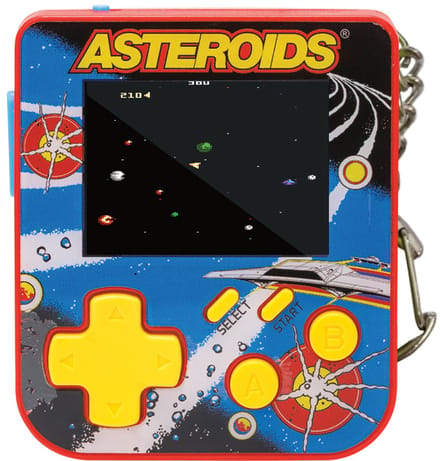 Evercade - Super Micro Keychain Gamer - Atari Asteroids