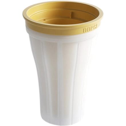 Gobelet à granité en silicone à presser congelé Smoothies rapides congelés Coupe à sable Crème glacée Chatte Grêle Seau Bouteille Secouer manuellement Mug à granité brown