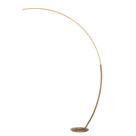 Kosilum - Thalia - Vloerlamp - Goud/Messing - Aluminium, ijzer en PC