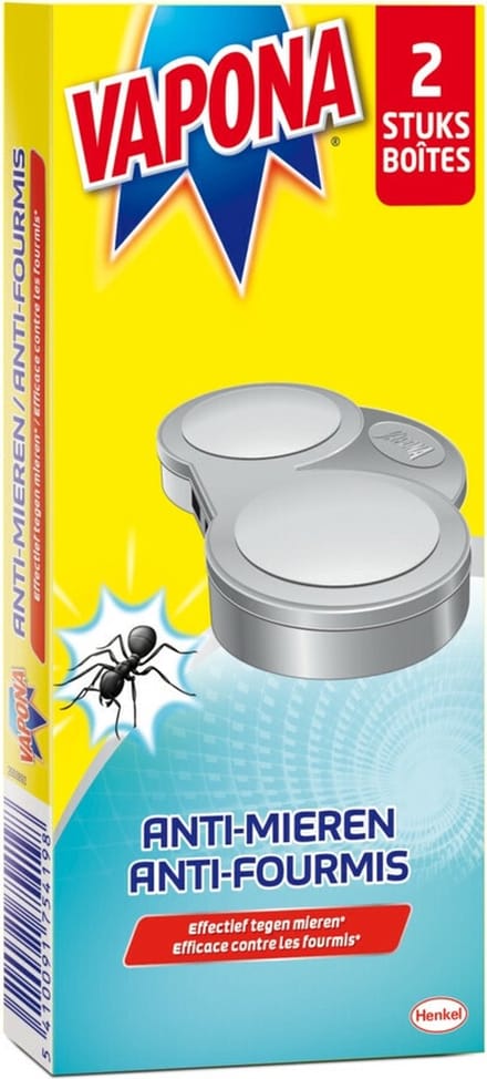 12x Vapona Dubbele Mierenlokdoos 2 stuks