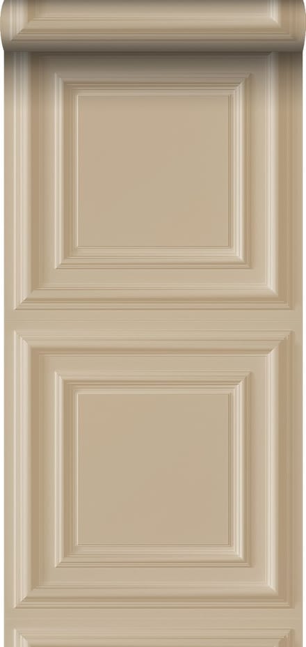 Origin Wallcoverings eco-texture vliesbehang wandpanelen beige - 347828 - 53 cm x 10,05 m