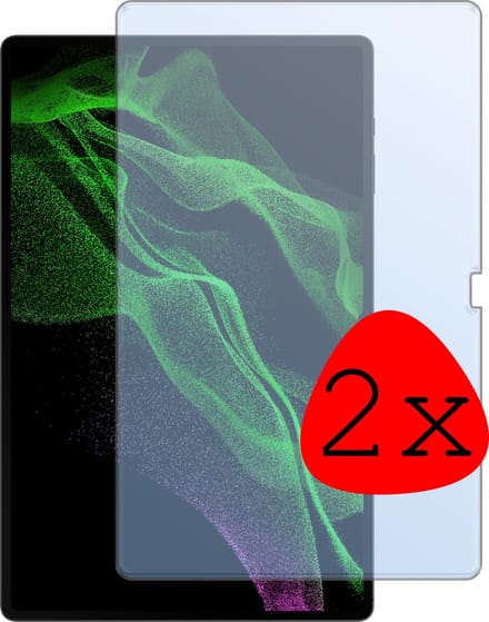 Screenprotector - 2 Stuks Geschikt voor Samsung Galaxy Tab S9 Ultra - Extra Sterk - Beschermglas - Gehard Glas - Tempered Glass - Screen Protector